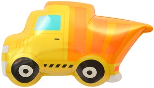 Шар (26''/66 см) Фигура, Грузовик Самосвал, 1 шт. в уп.