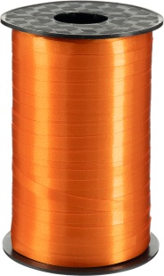 Лента полипропиленовая (0,5 см*250 м) Оранжевый, Лаковый, 1 шт.