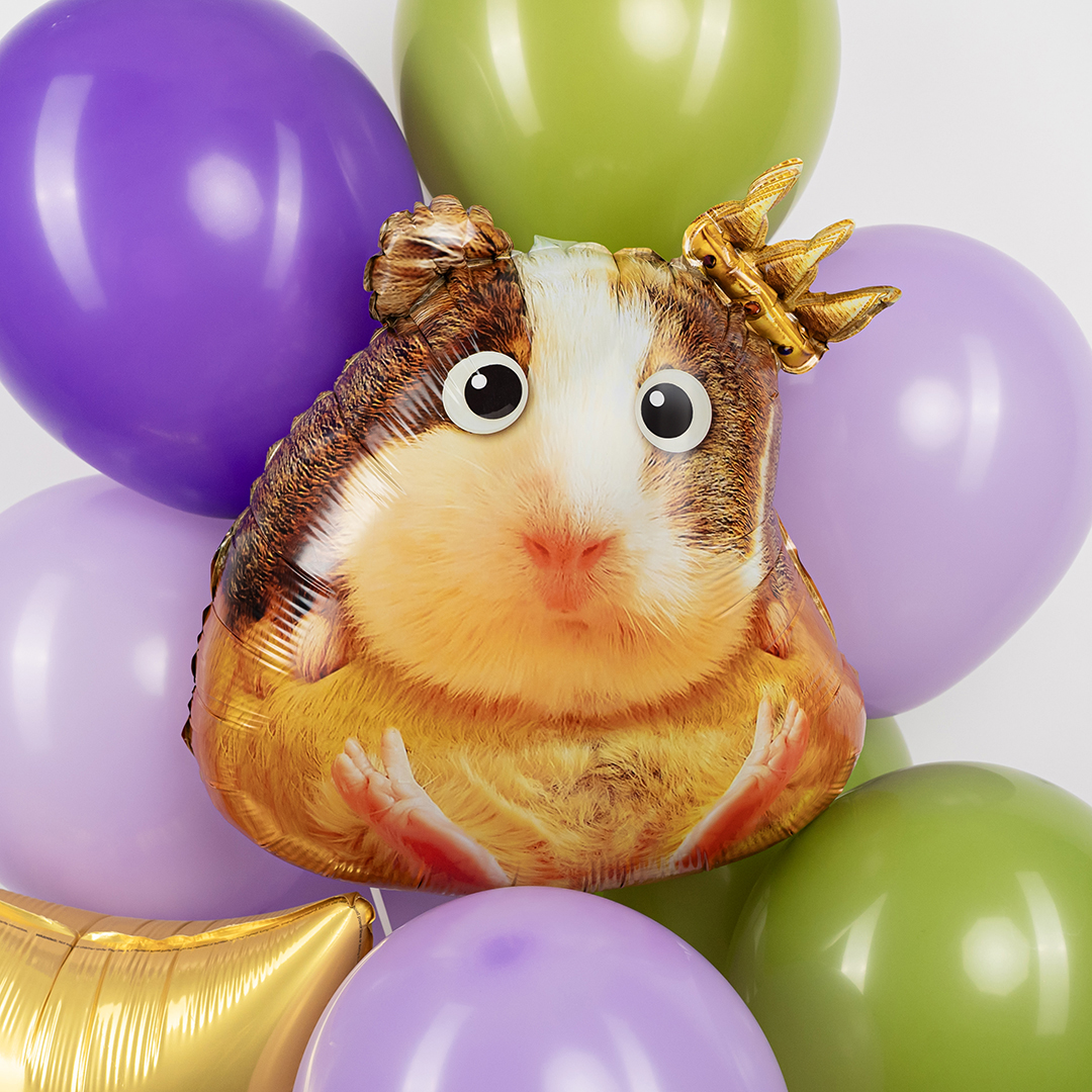 Шар (23''/58 см) Фигура, Хомячок, 1 шт. в уп.