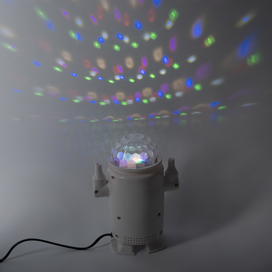 Компрессор, Дроид R2D2, с LED, Белый, 600 ватт, 1 шт.