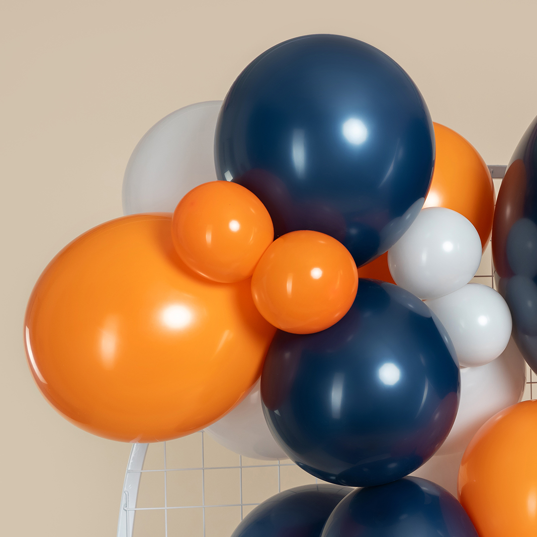 Шар (12''/30 см), Темно-синий, пастель ретро, 100 шт.