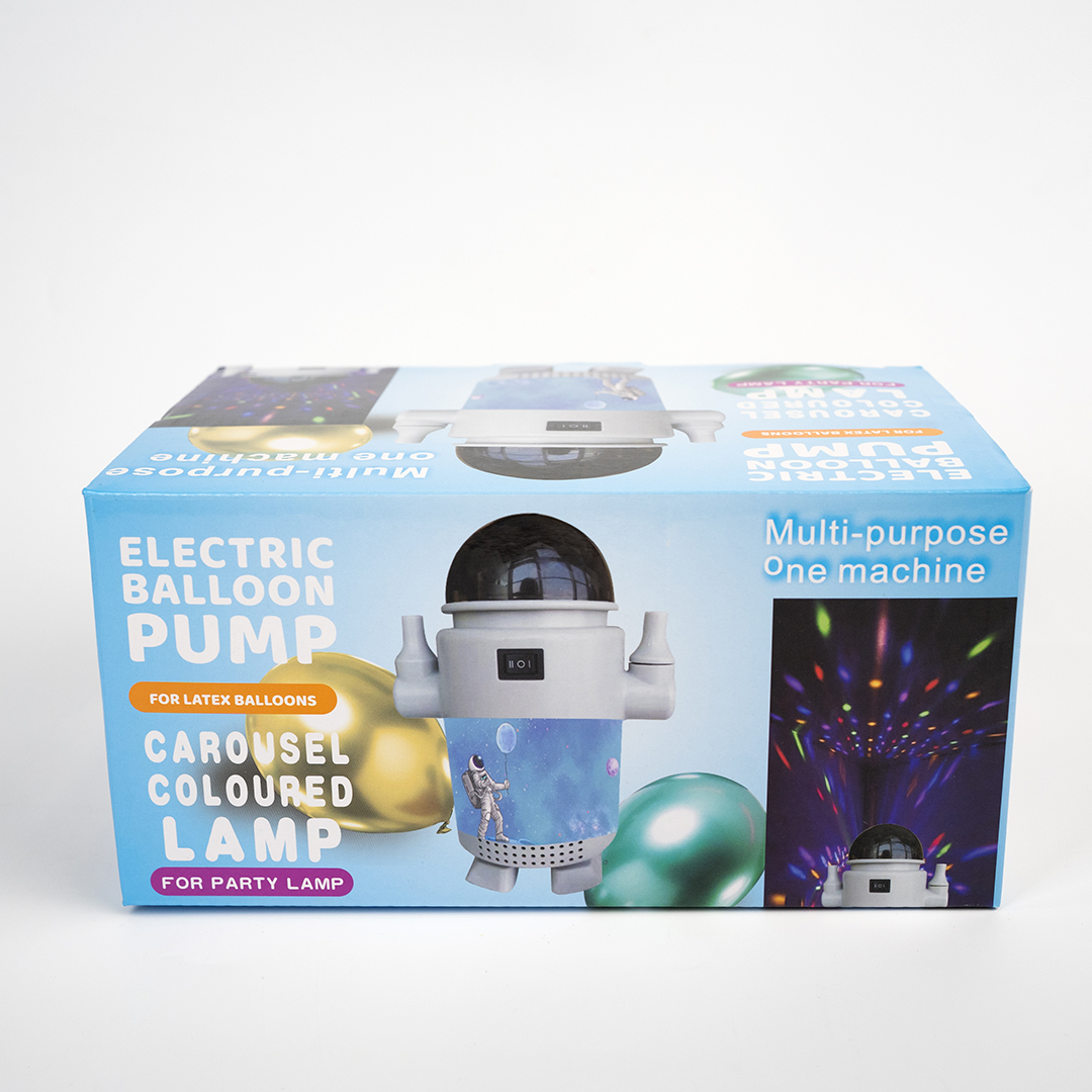 Компрессор, Дроид R2D2, с LED, Черный, 600 ватт, 1 шт.