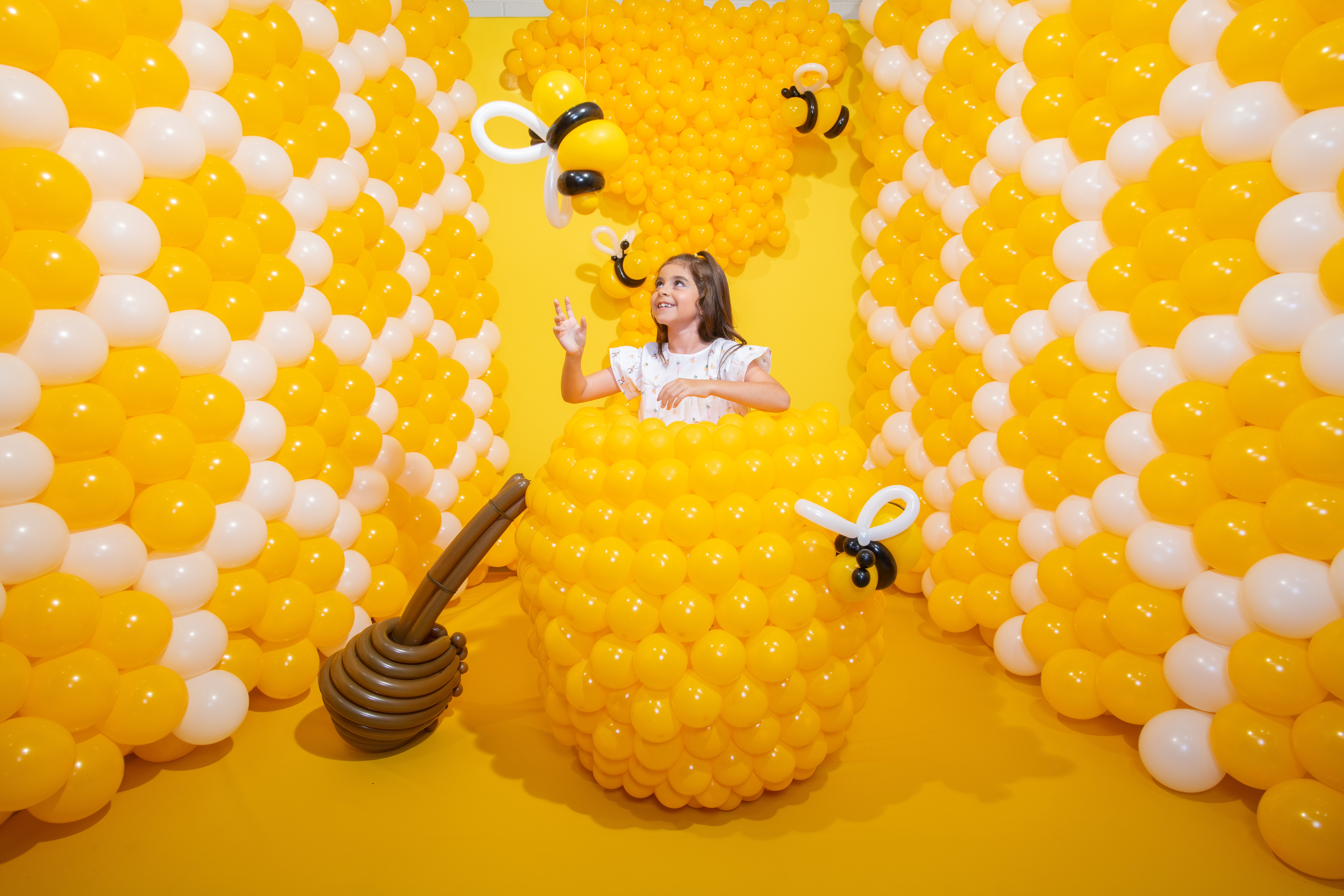 Шар (12''/30 см) Линколун, Медово-желтый (021), пастель, 50 шт.