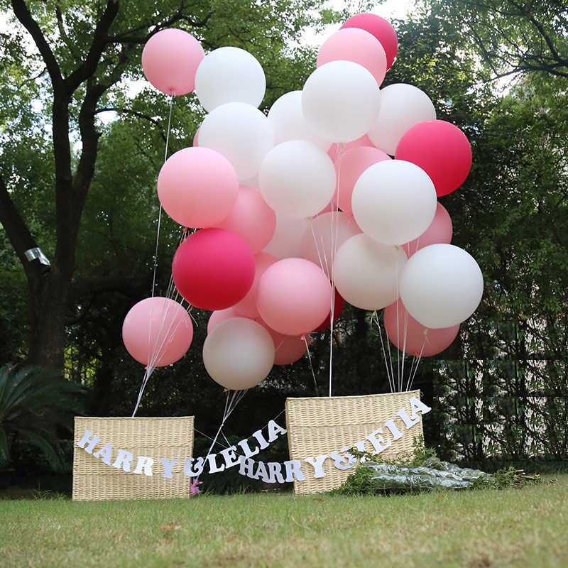 Шар (32''/81 см), Розовый (433), пастель, 1 шт.