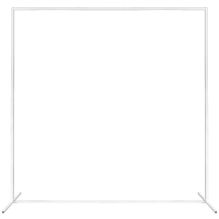 Арка для шаров Квадратная, металл, 2*2 м, Белый, 1 шт.