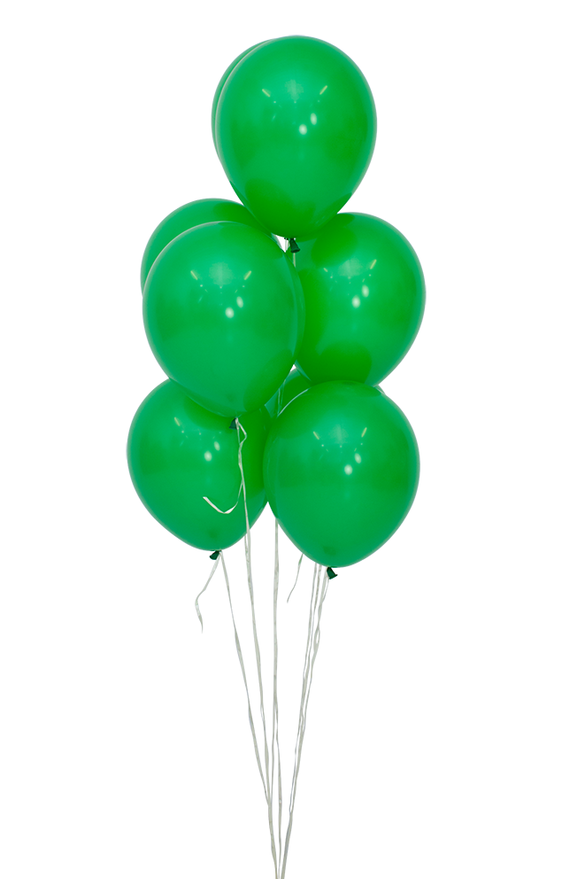 Шар (12''/30 см), Зеленый клевер (029), пастель, 50 шт.