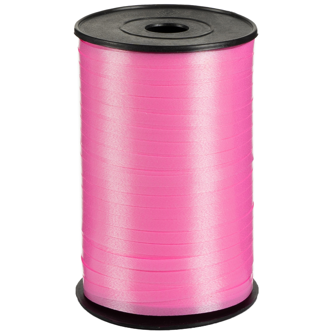 Лента полипропиленовая (0,5 см*500 м) Ярко-розовый, 1 шт.
