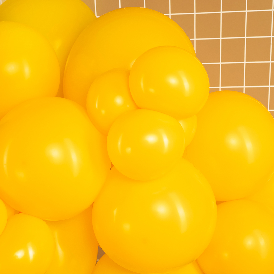 Шар (5''/13 см), Медово-желтый (021), пастель, 100 шт.