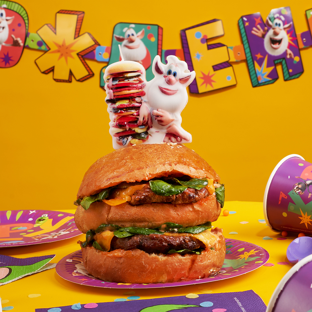 Свеча Фигура, Буба, 7*8 + 3 см, 1 шт. с держат.