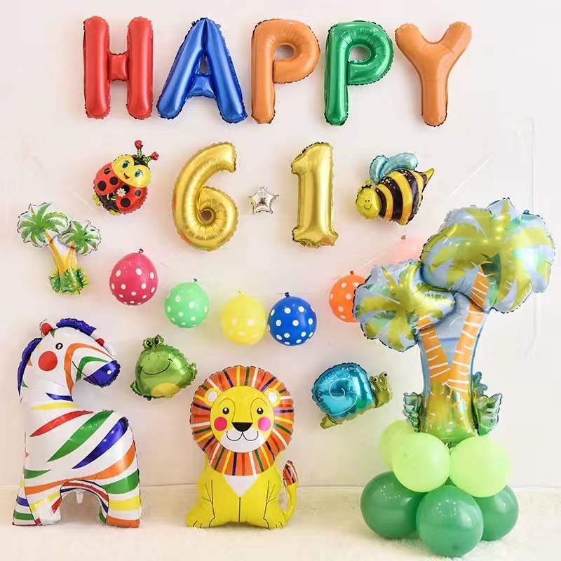 Шар (25''/64 см) Фигура, Лев, Яркая грива, 1 шт.