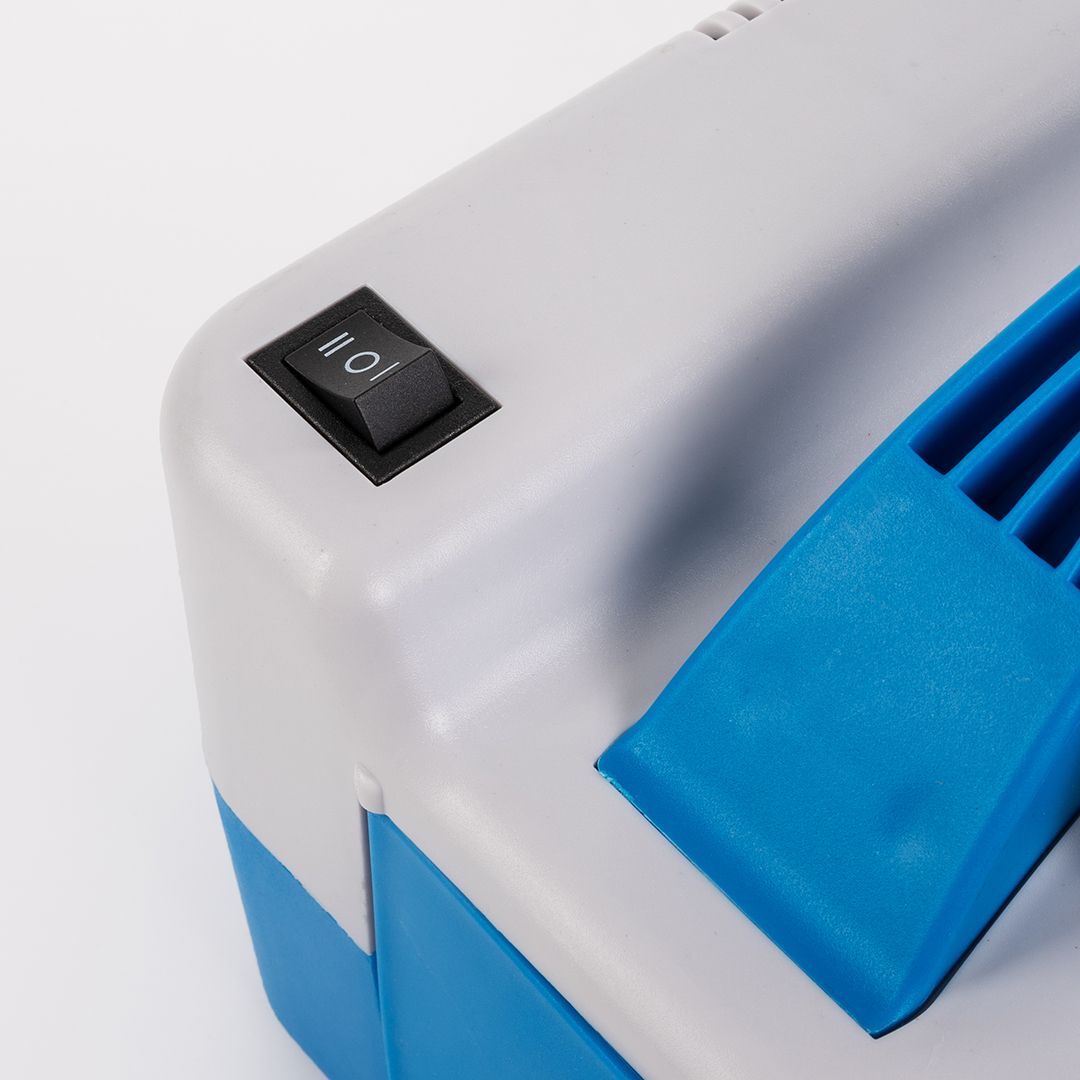 Компрессор, Праймус, Голубой/Серый, 680 ватт, 1 шт.