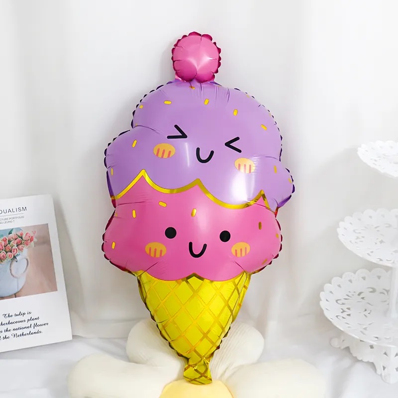 Шар (26''/66 см) Фигура, Сладкое мороженое, 1 шт.