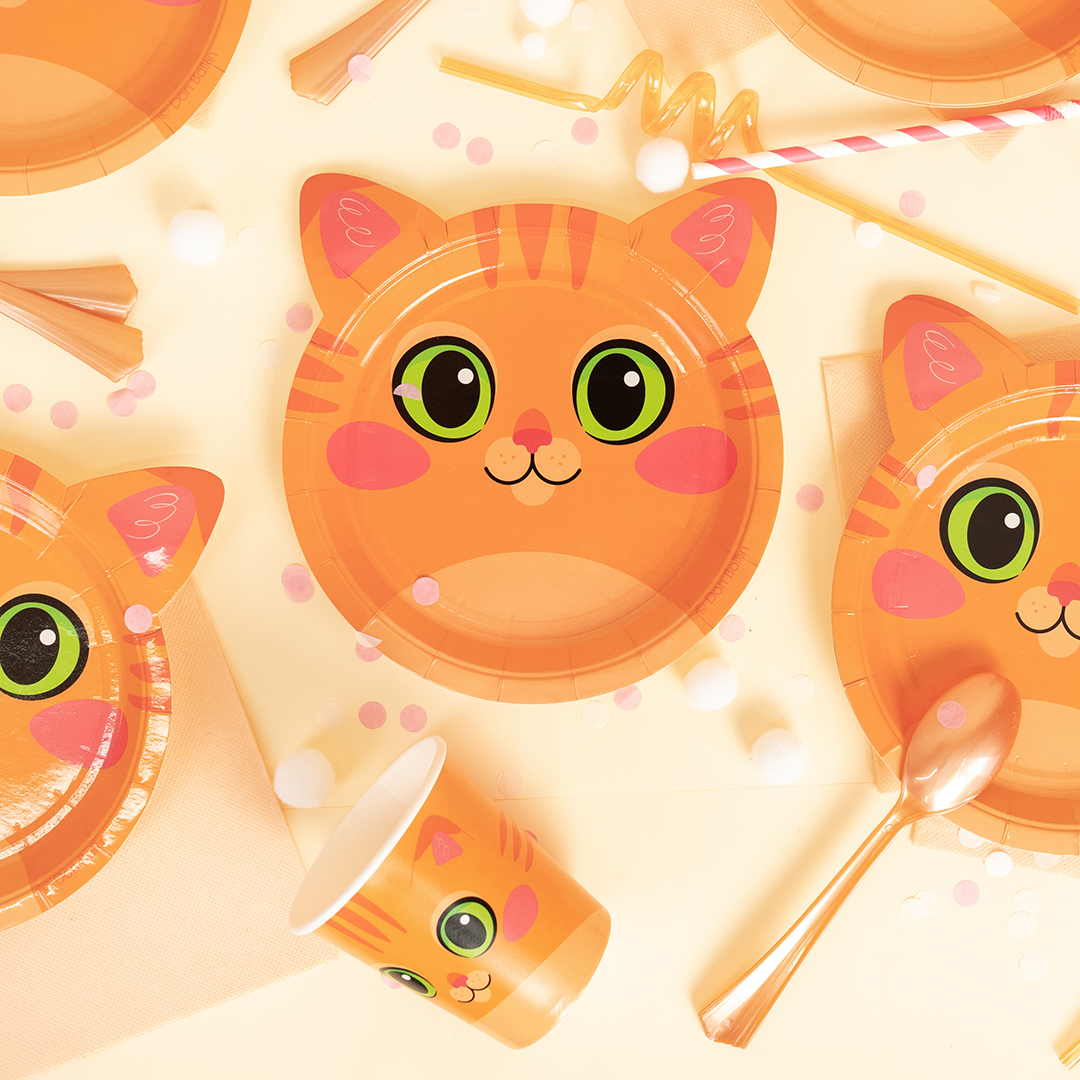 Стаканы (250 мл) Котик, 6 шт.