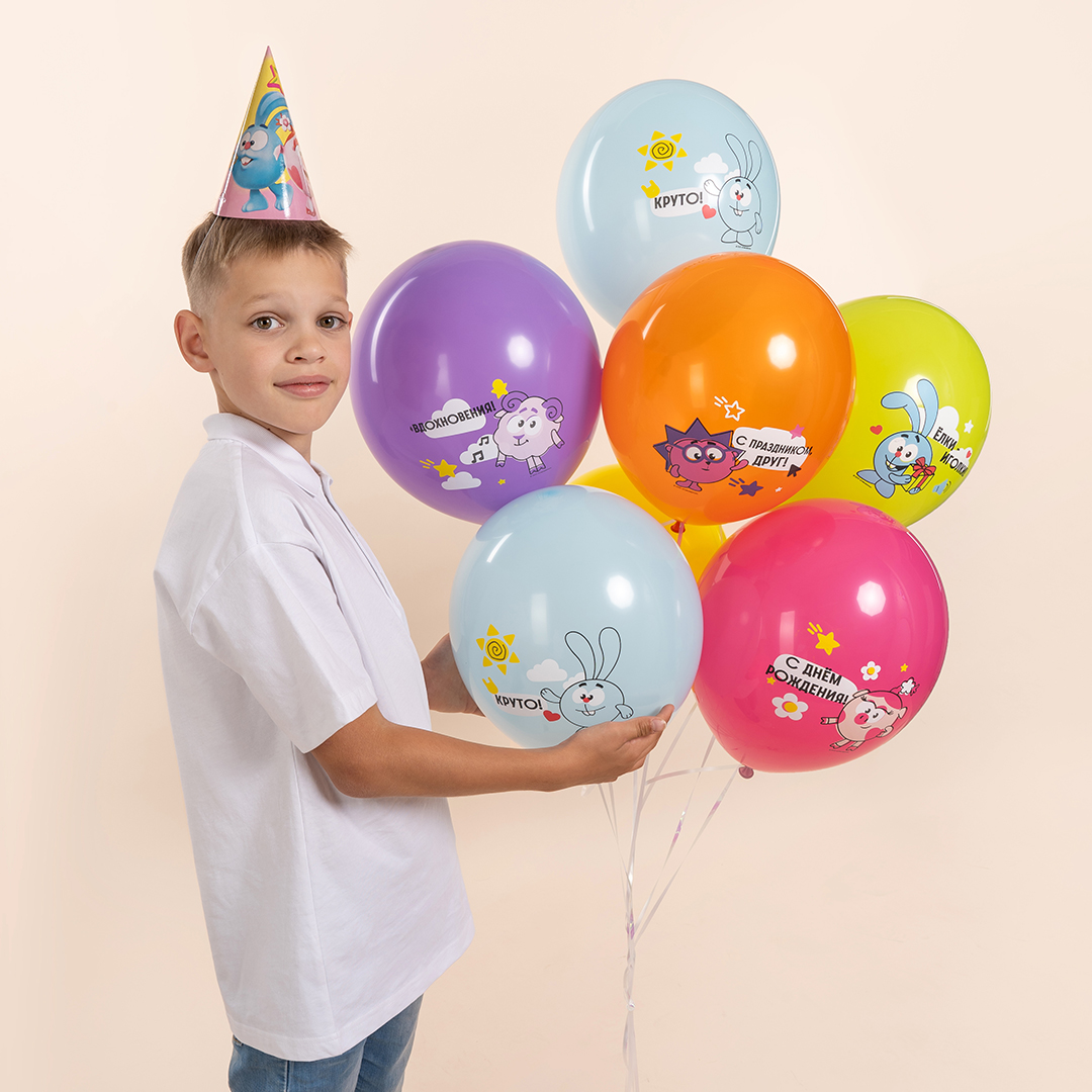 Колпаки, Смешарики, Ассорти, 6 шт. в упак. 