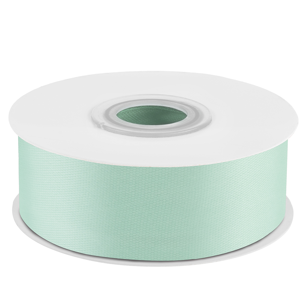 Лента атласная (2,5 см*22,85 м) Мятный, 1 шт.