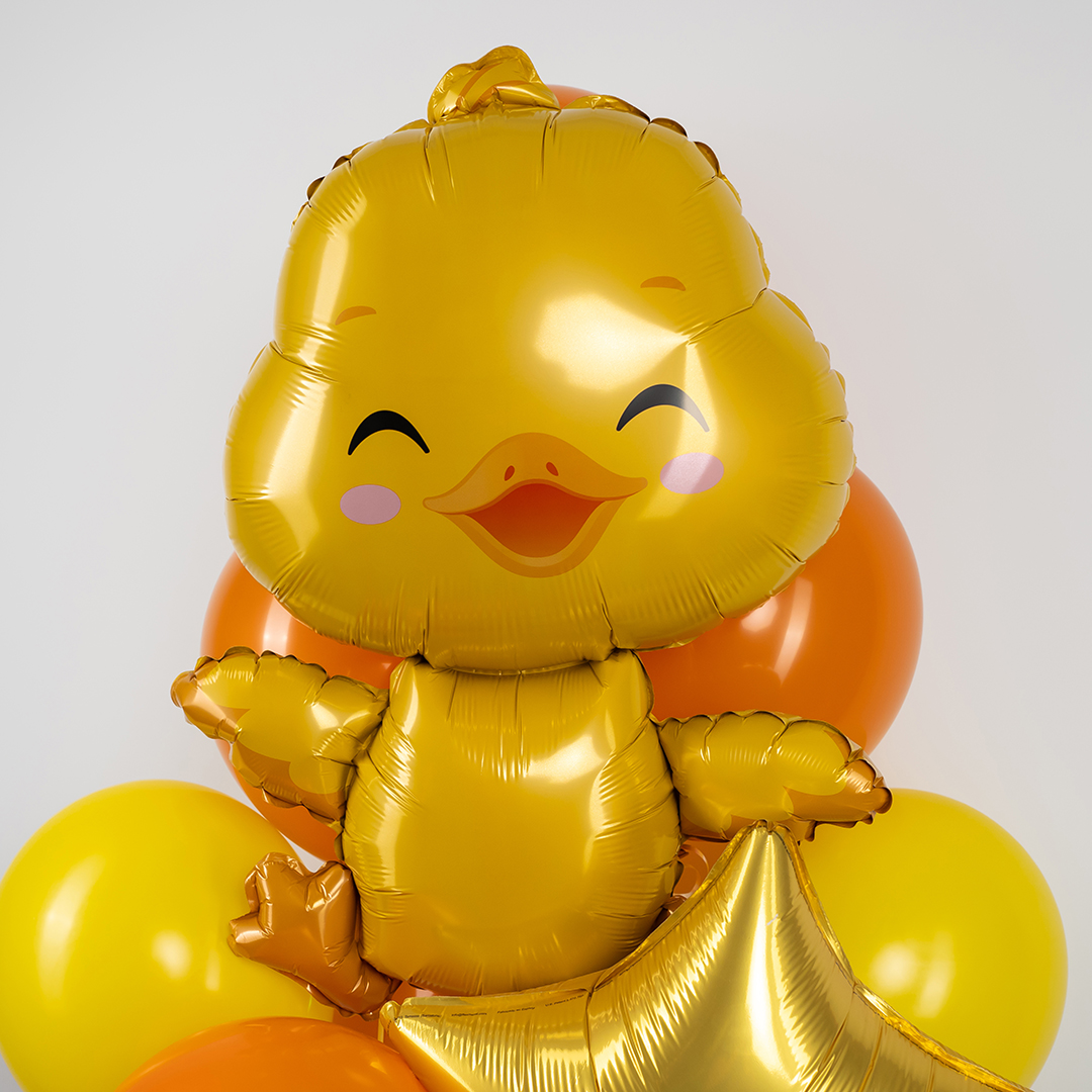 Шар (32''/81 см) Фигура, Маленький утенок, 1 шт.