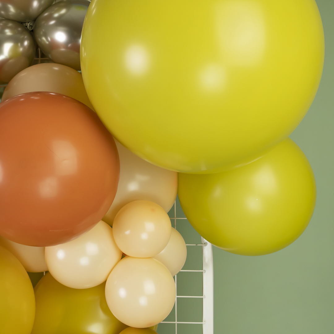 Шар (18''/46 см), Оливковый, пастель, 25 шт.