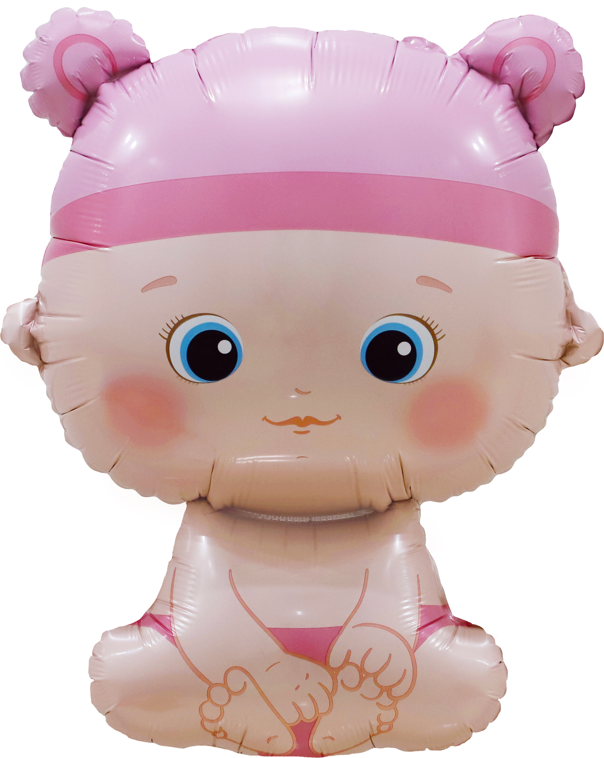 Шар (33''/84 см) Фигура, Малышка Девочка, 1 шт. в уп.