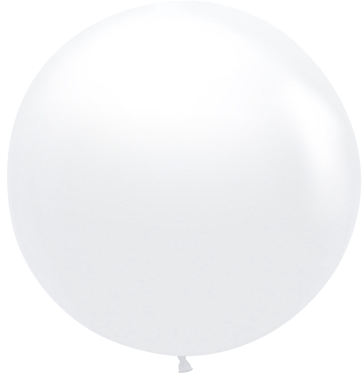Шар (36''/91 см), Белый (005), пастель, 2 шт.