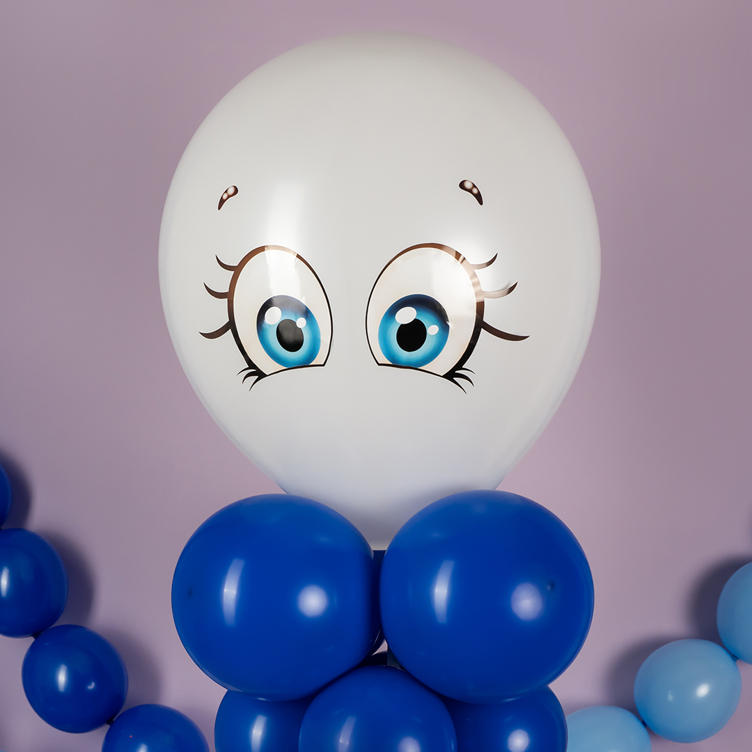 Шар (6''/15 см) Линколун, Темно-синий, пастель, 100 шт.