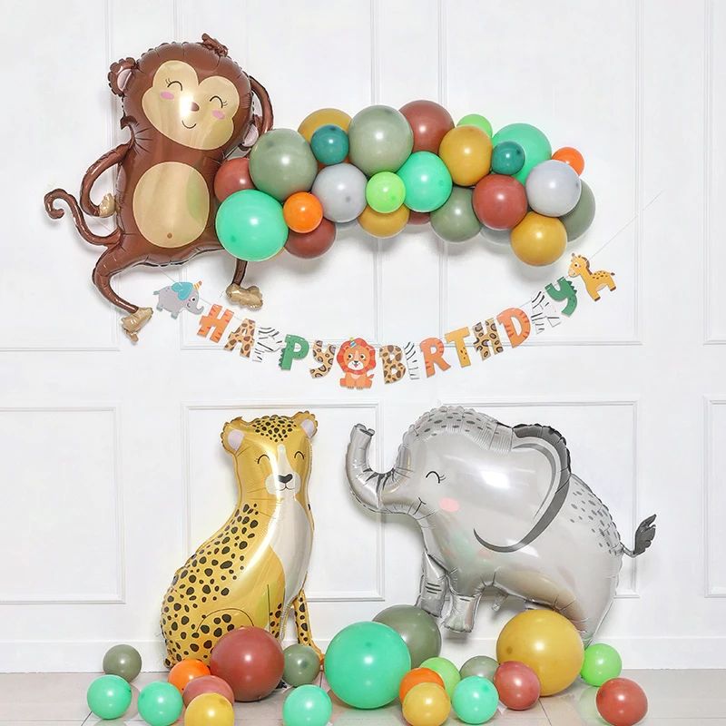 Шар (33''/84 см) Фигура, Слоненок, 1 шт. в уп.