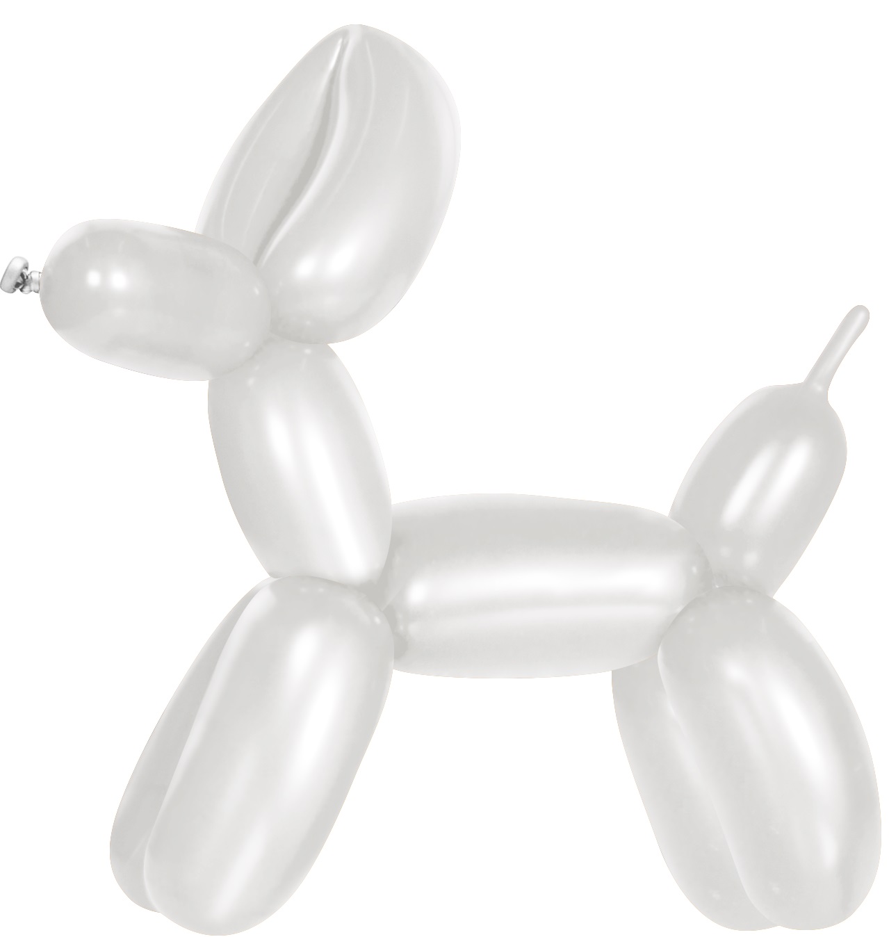 Шар (3''/8 см) ШДМ, Белый, пастель, 50 шт.