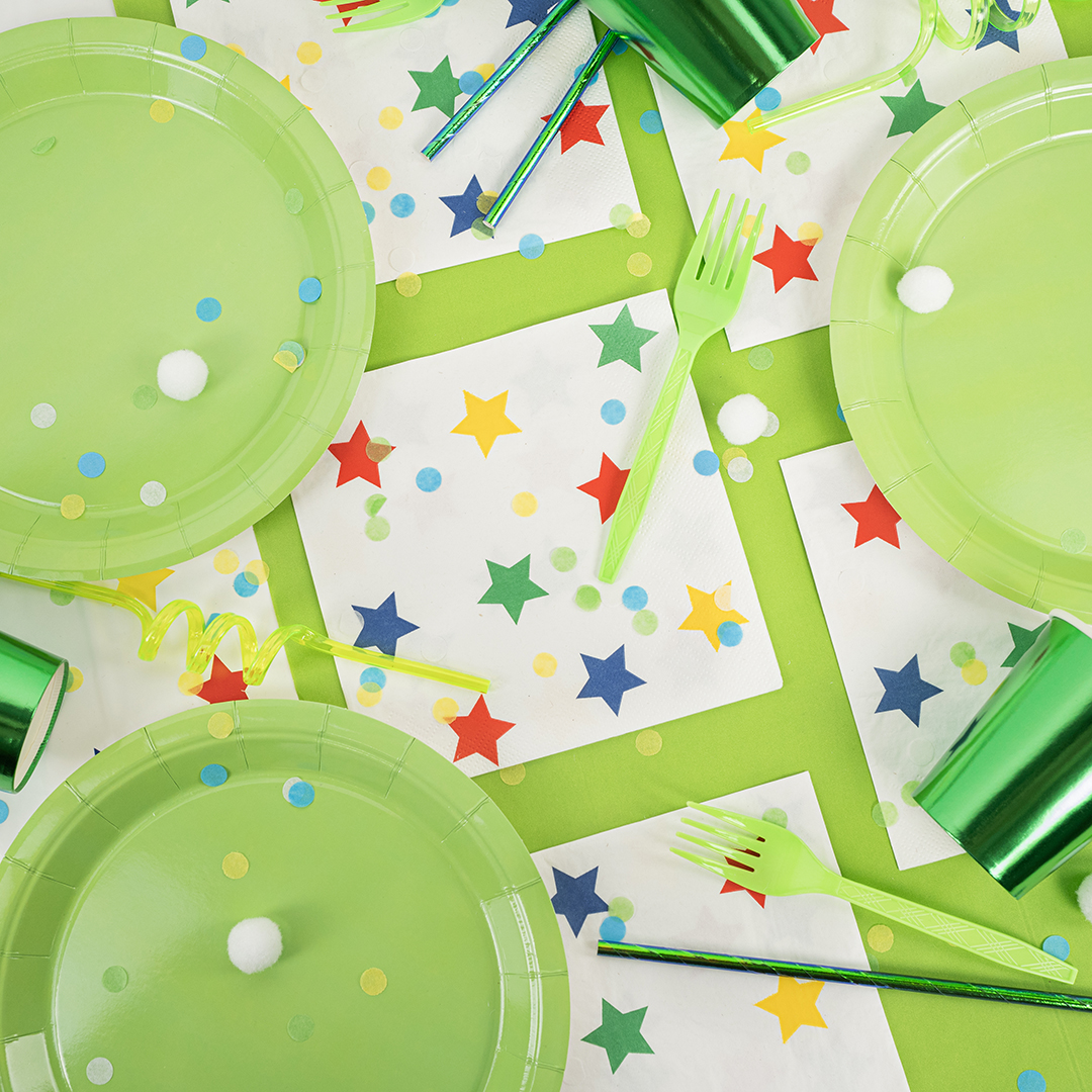 Сервировочные салфетки, Звездочки, 33*33 см, 20 шт.