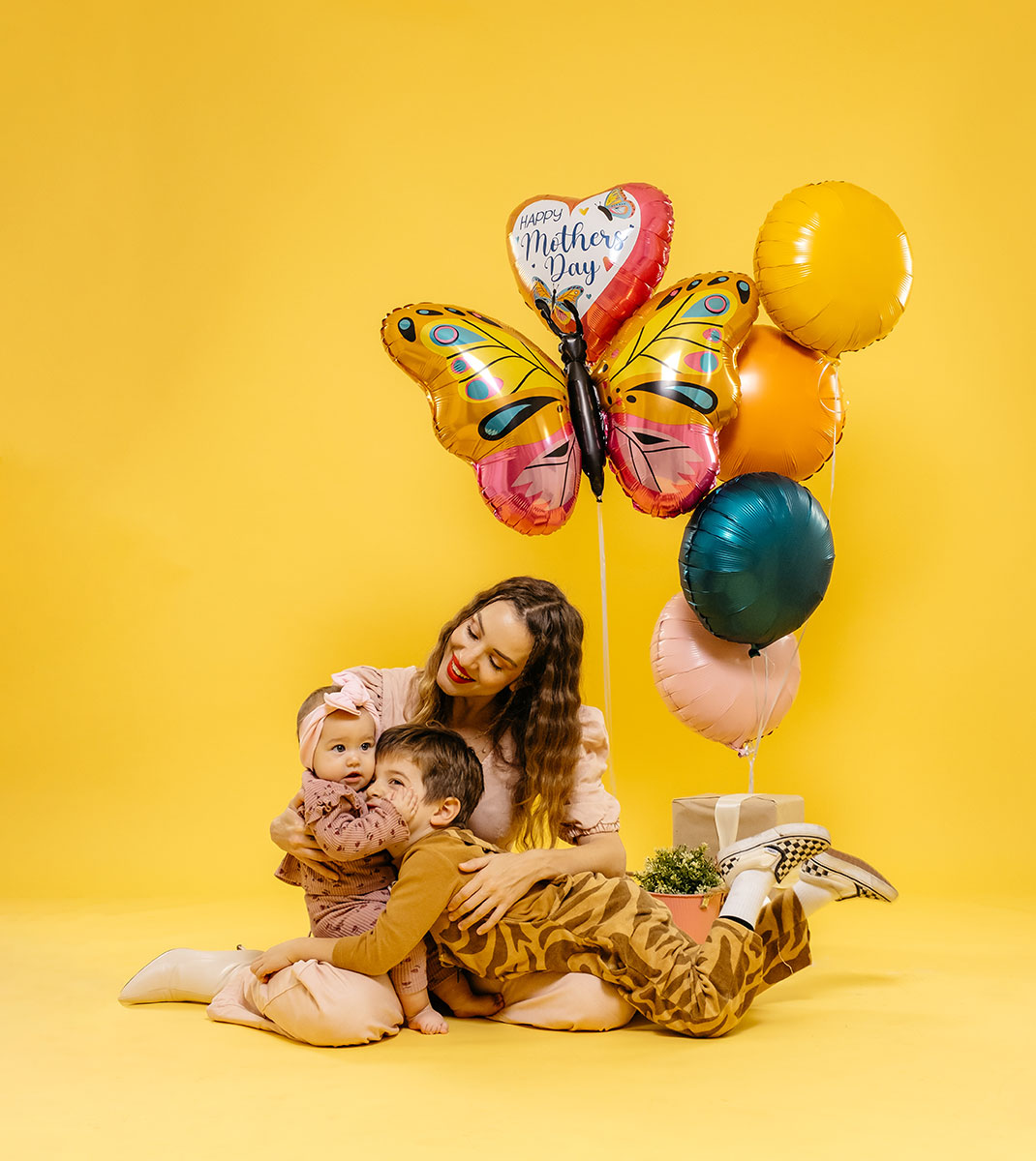 Шар (18''/46 см) Круг, Оранжевый, Сатин, 1 шт.