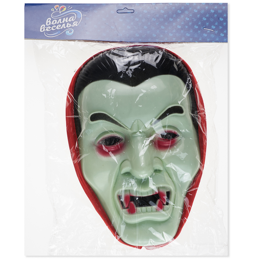 Карнавальная маска, Вампир, 24*16*7 см, 1 шт. 