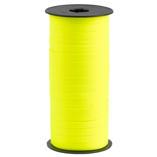 Лента полипропиленовая (0,5 см*100 м) Желтый, Неон, 1 шт.