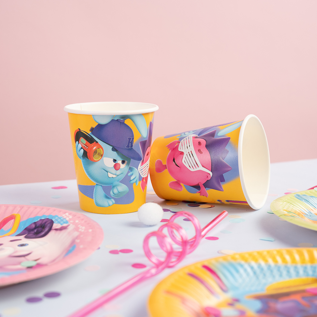 Стаканы (250 мл) Смешарики, Ассорти, 6 шт.