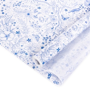 Упаковочная бумага, Тишью 30гр (0,6*10 м) Гармония природы, 1 шт.