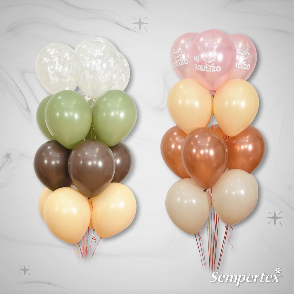 Шар (12''/30 см), Эвкалипт (027), пастель, 50 шт.