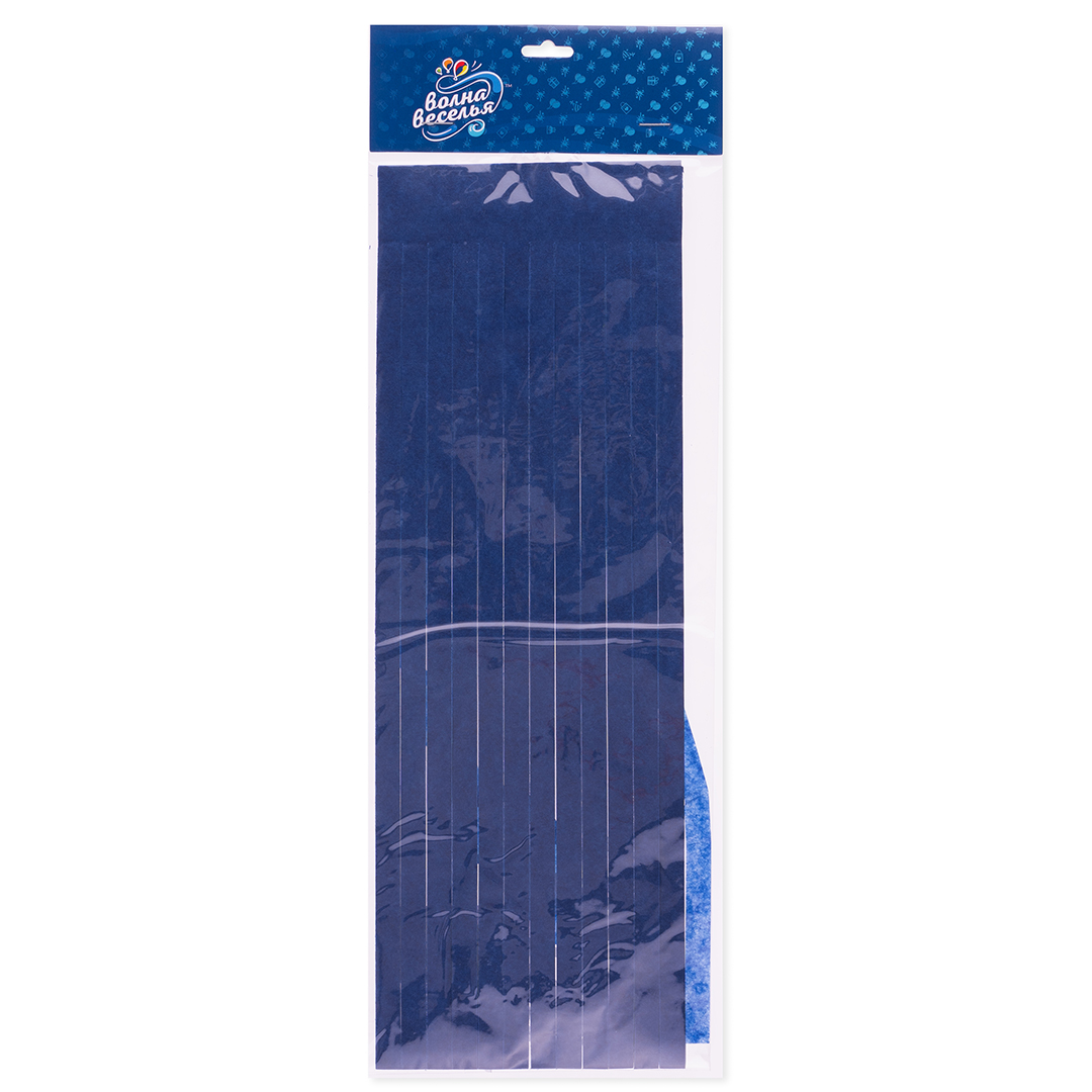 Гирлянда Тассел, Синий, 35*12 см, 12 листов.