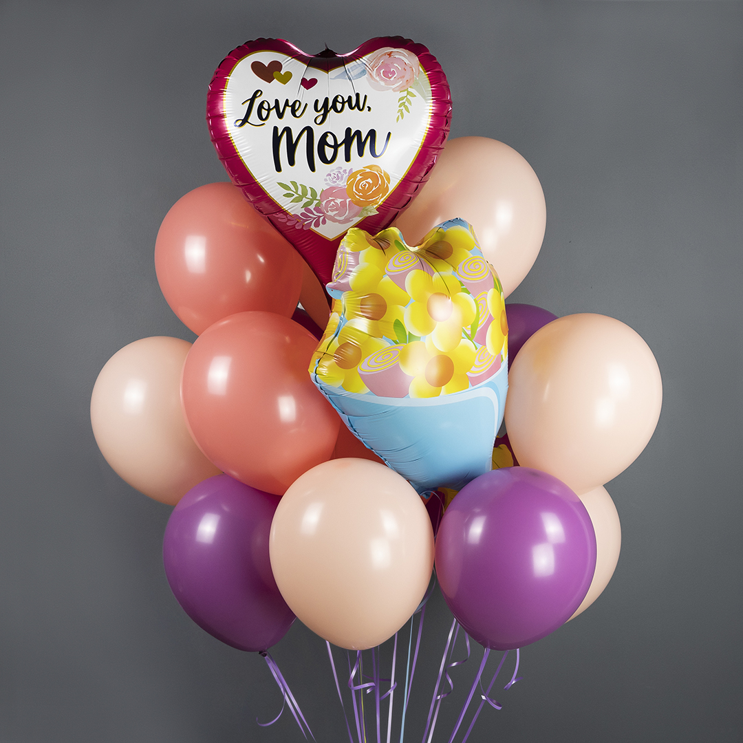 Шар (12''/30 см), Тропический коралл (059), пастель, 50 шт.