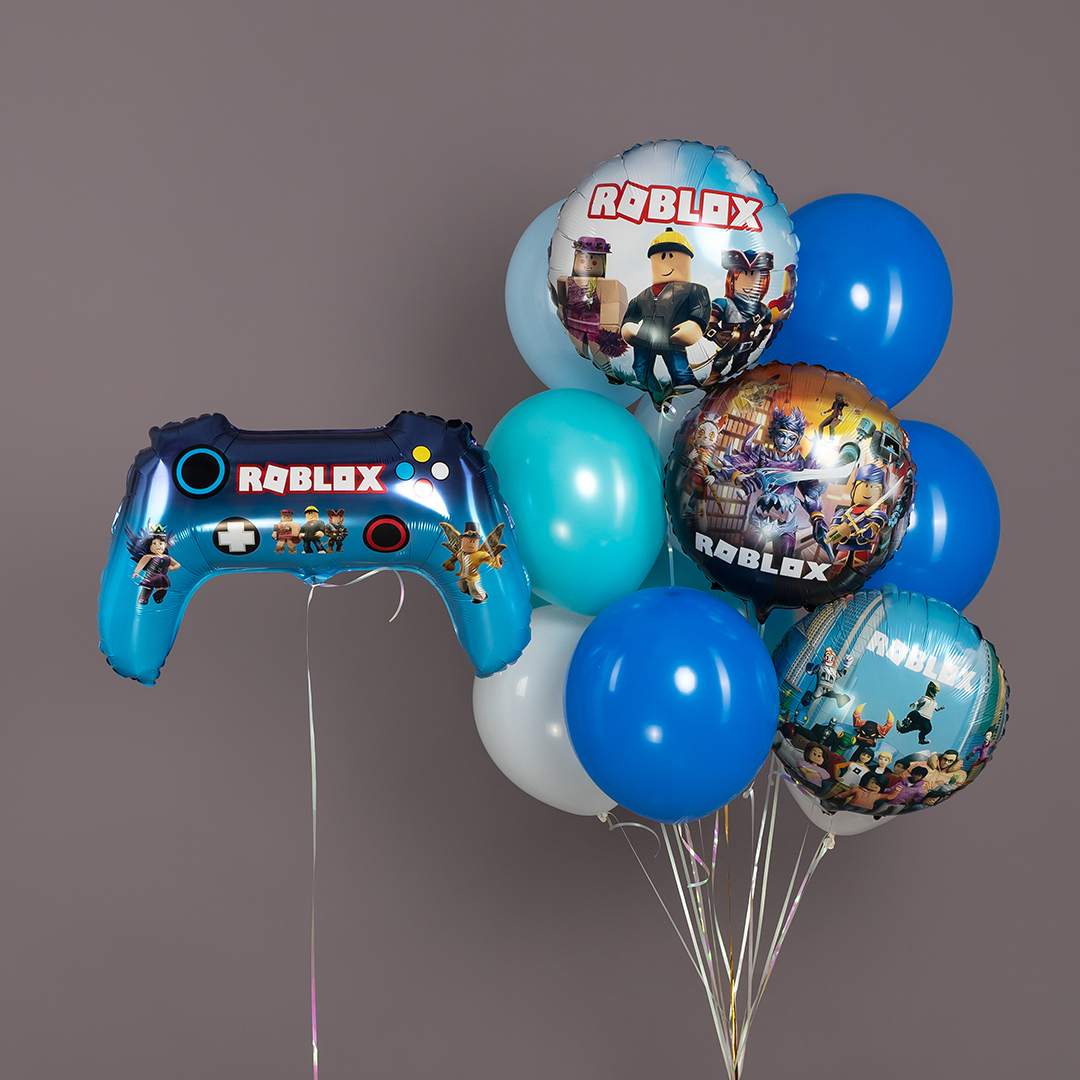 Шар (28''/71 см) Фигура, Геймпад, Блоки, Любимая игра, 1 шт.