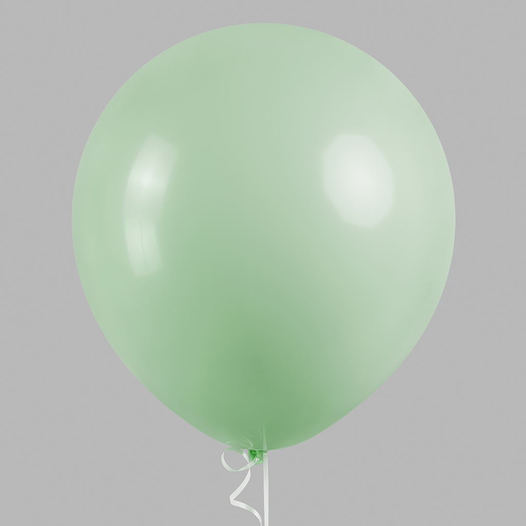 Шар (18''/46 см), Нежная мята, макарунс, 10 шт.