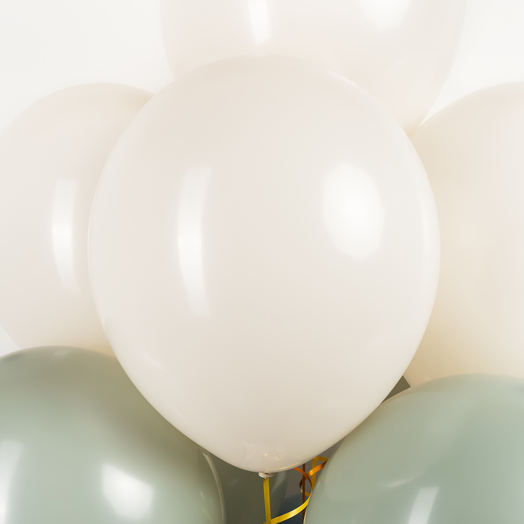 Шар (12''/30 см), Кремовый, пастель ретро, 100 шт.