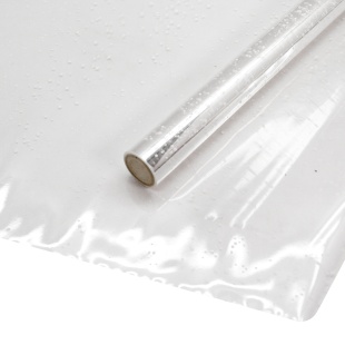 Упаковочная пленка 40мкм (0,7*7,5 м) Точки, Белый, 1 шт.