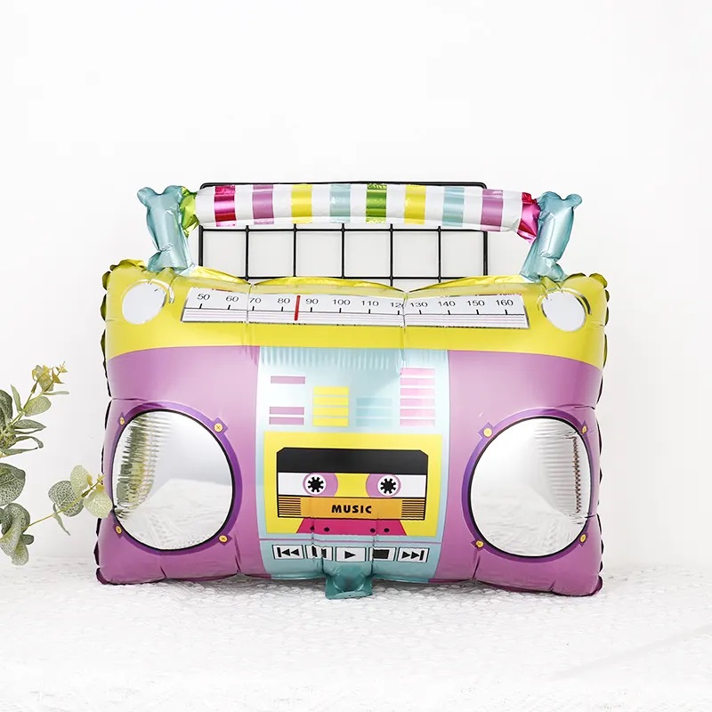 Шар (23''/58 см) Фигура, Магнитофон, 1 шт. в уп.