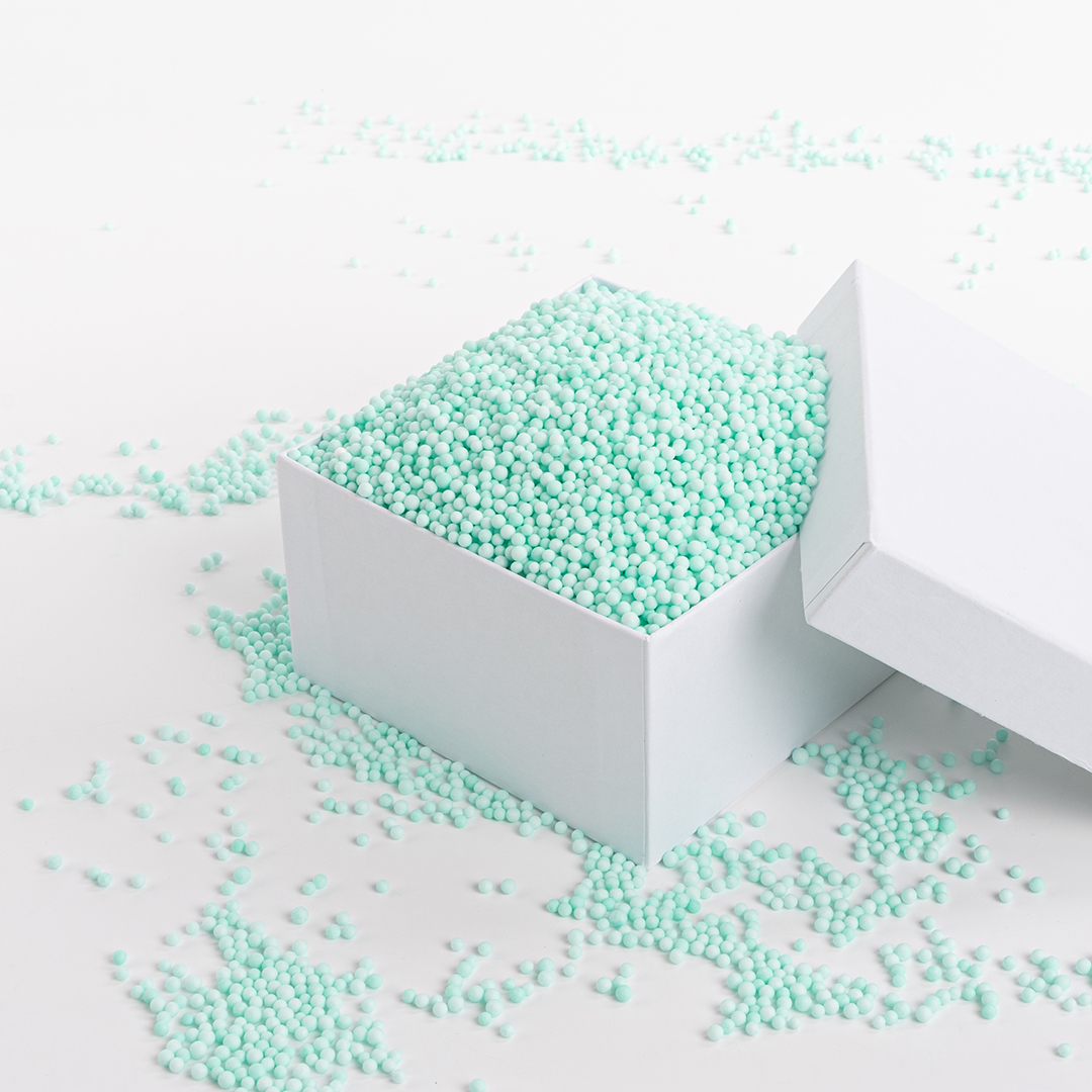 Шарики пенопласт, Тиффани, 2-4 мм, 10 гр.