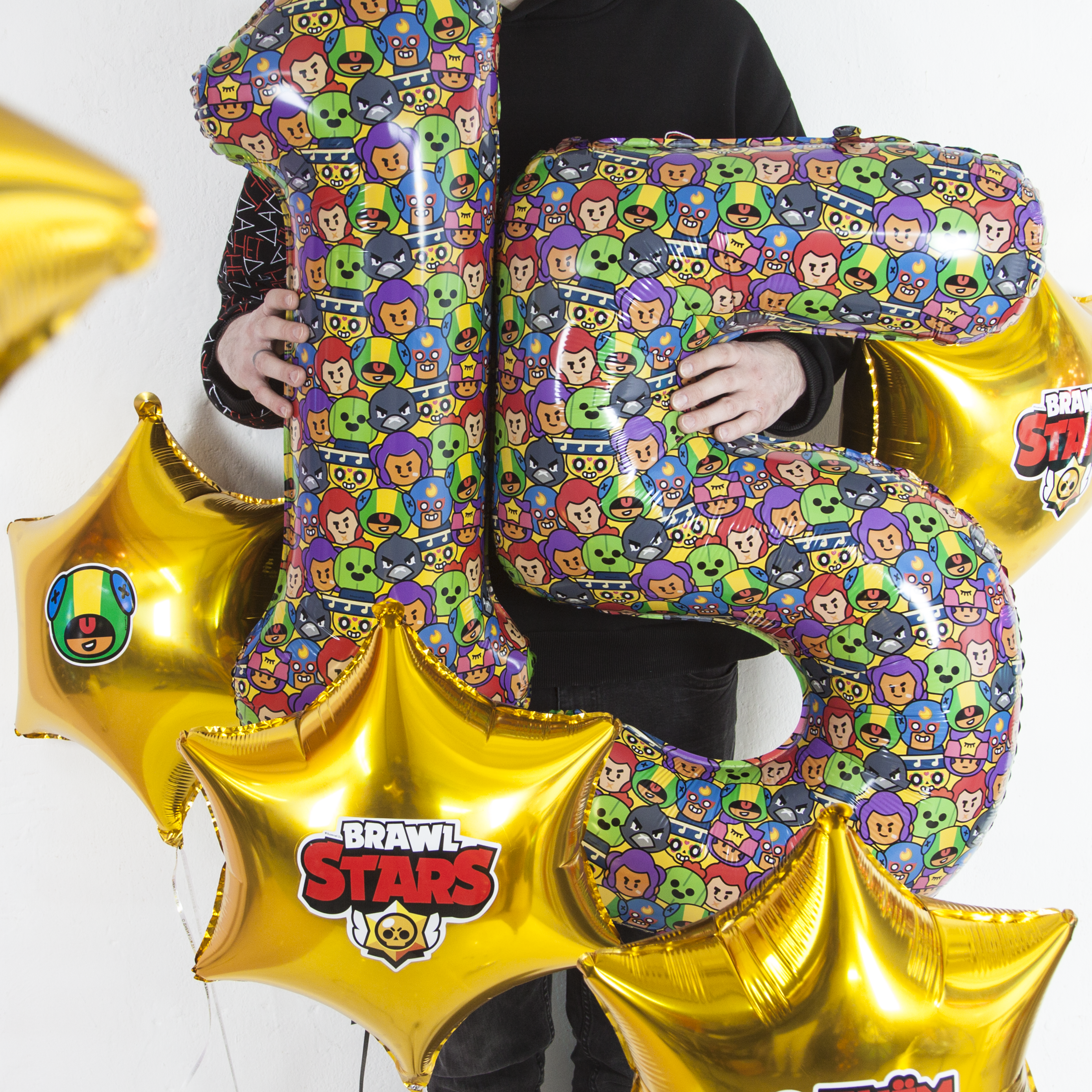 Наклейки Game Party, 27,5*38 см, 5 шт.