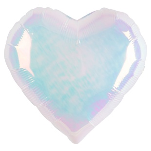 Шар (40''/102 см) Сердце, Жемчужный, Хамелеон, 1 шт. в уп.
