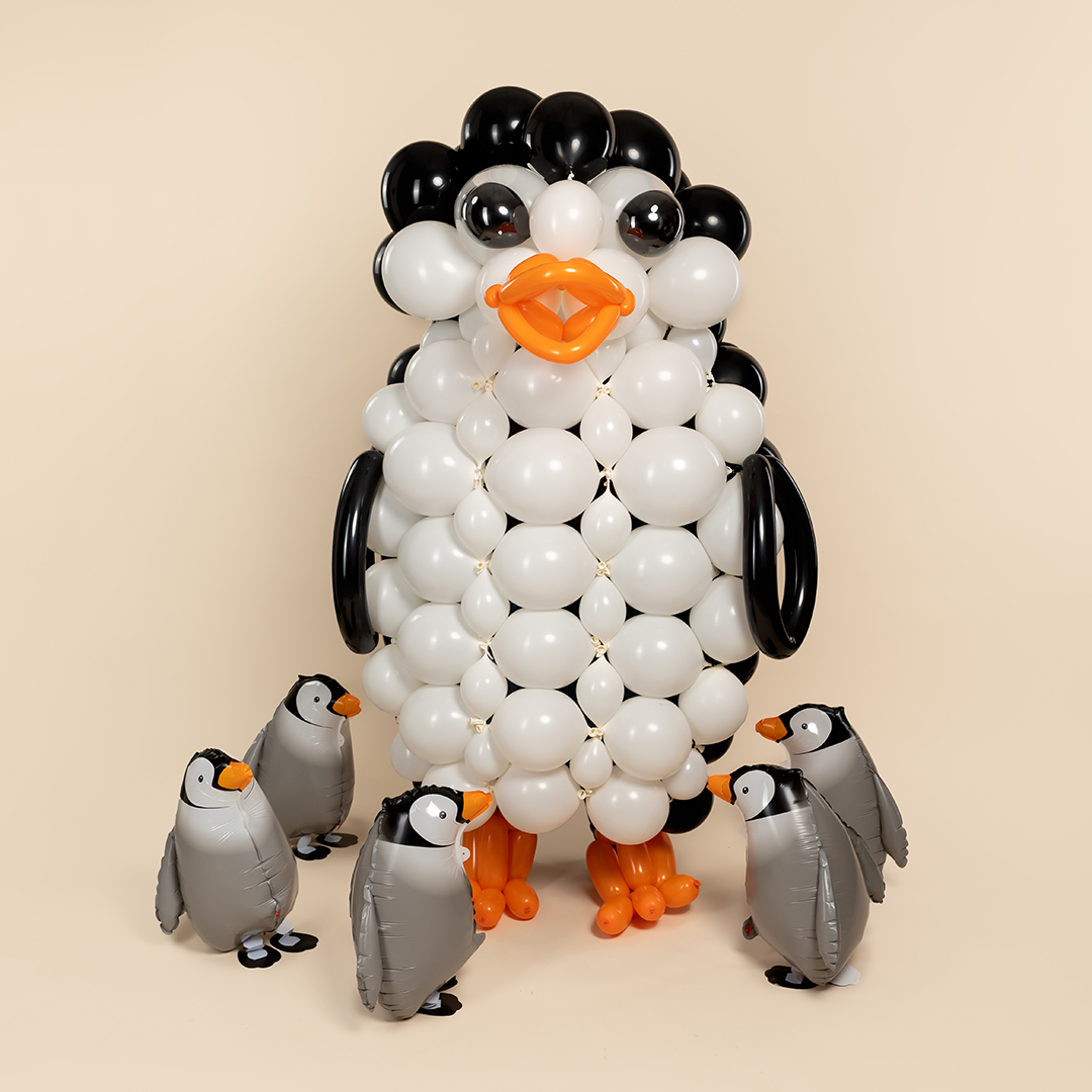 Шар (12''/30 см) Линколун, Белый, пастель, 50 шт.