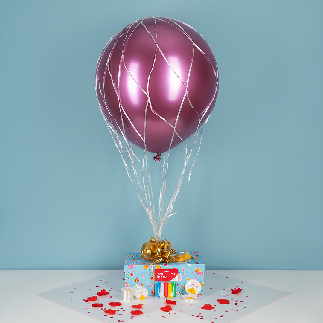 Нить эластичная (резинка) (0,8 мм*100 м) Прозрачный, 1 шт.