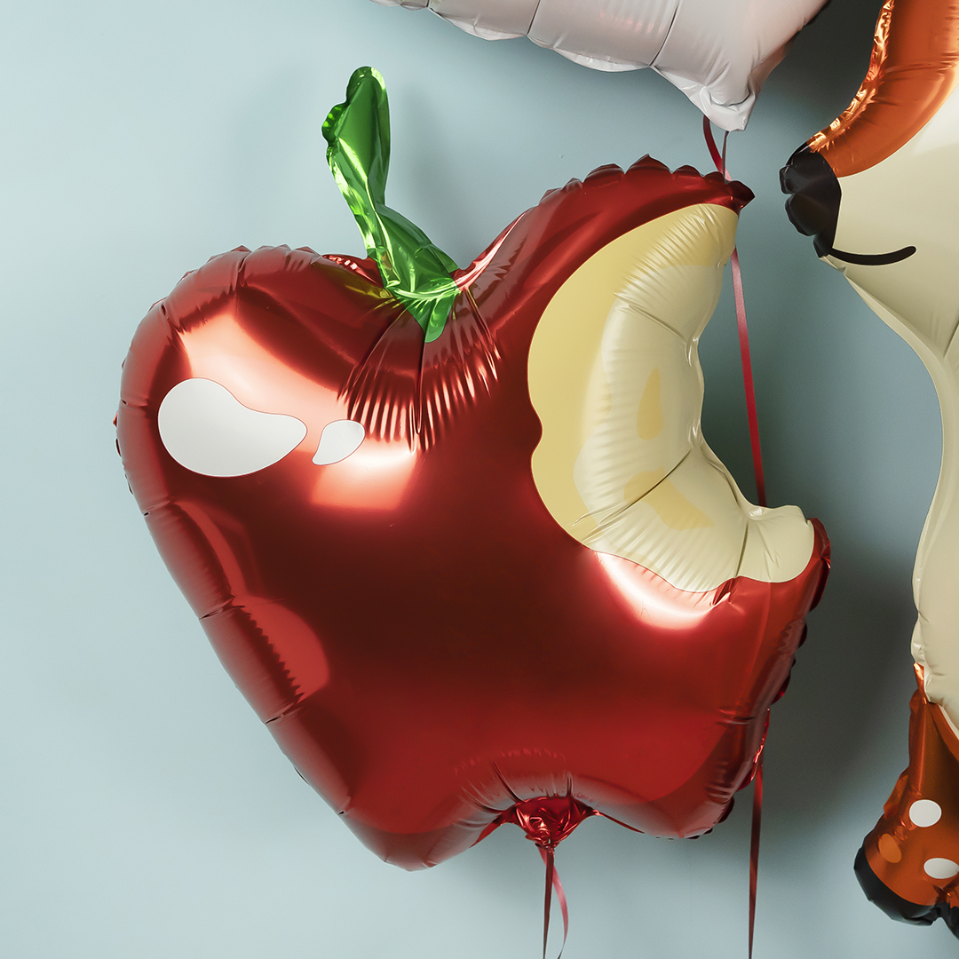 Шар (21''/53 см) Фигура, Яблоко, 1 шт.