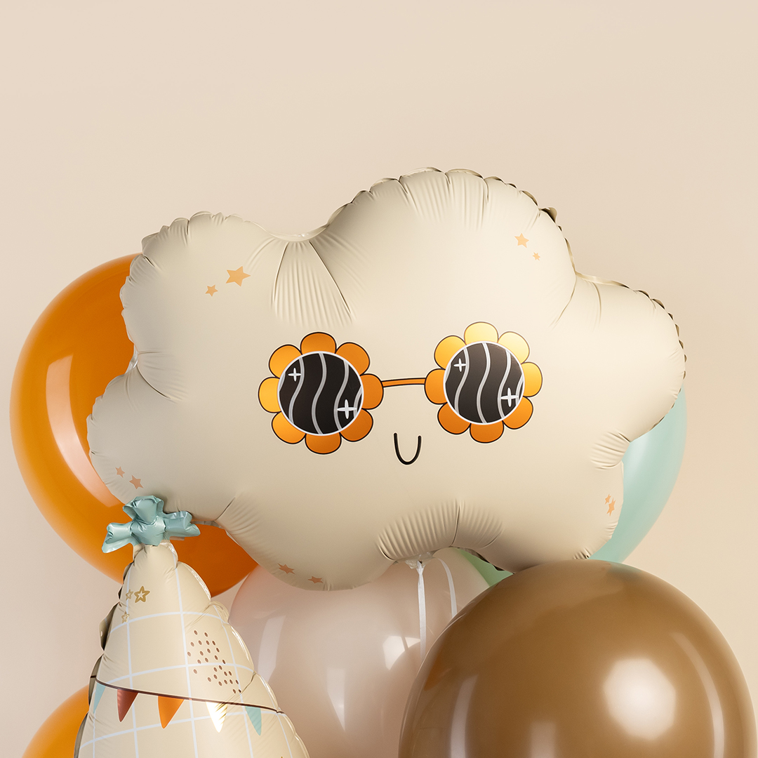 Шар (24''/61 см) Фигура, Стильное облако, 1 шт.