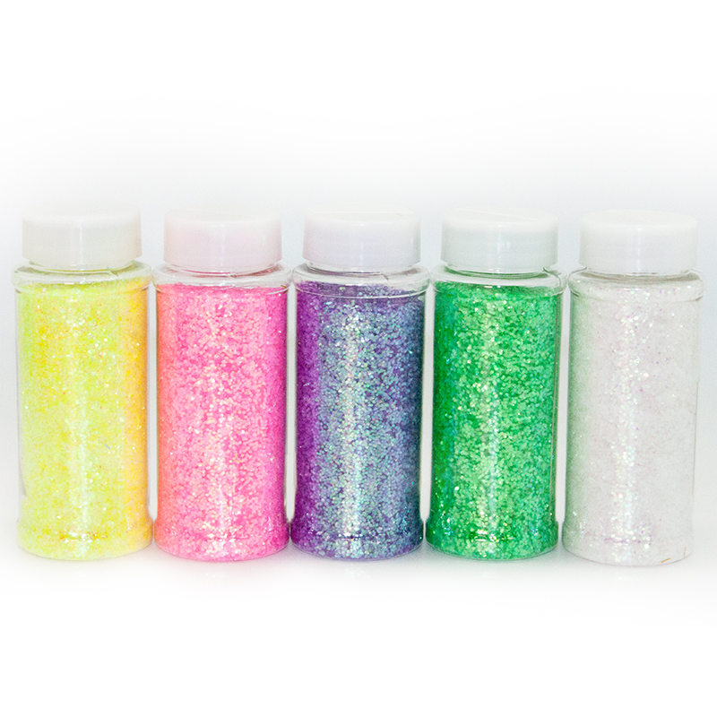 Конфетти фольга Шестиугольники, Зеленый, Перламутр, 0,1 см, 90 г.