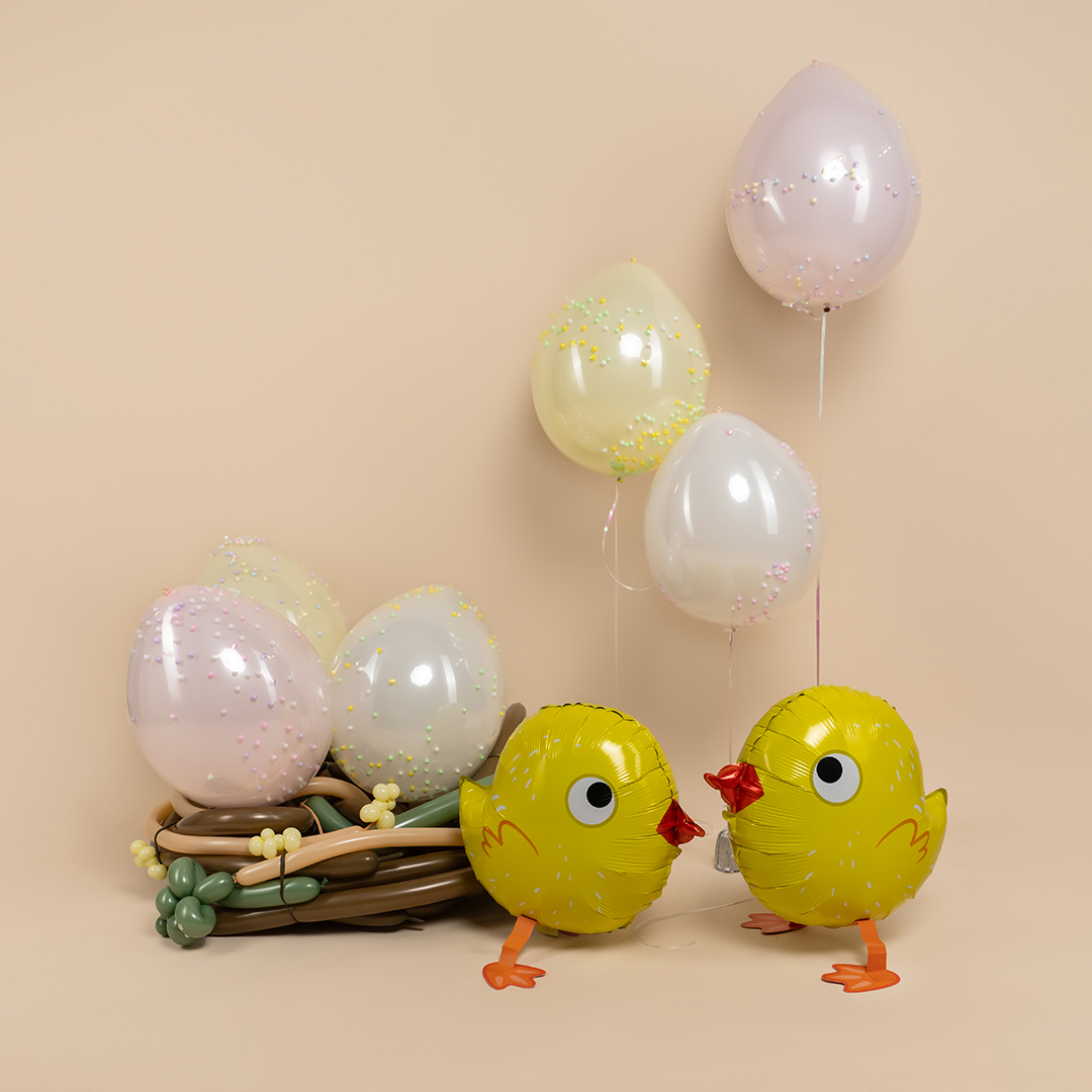 Шар (12''/30 см), Прозрачный, кристалл, 100 шт.