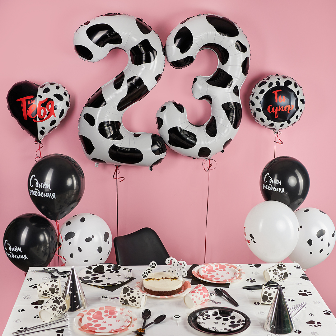 Свеча Цифра, 3 Лапки, 8 см, 1 шт. с держат.